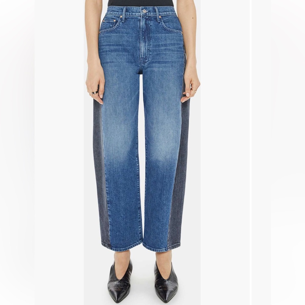 MOTHER DENIM-The Half Pipe Flood
High Waist Ankle Wide
Leg Jeans NWOT